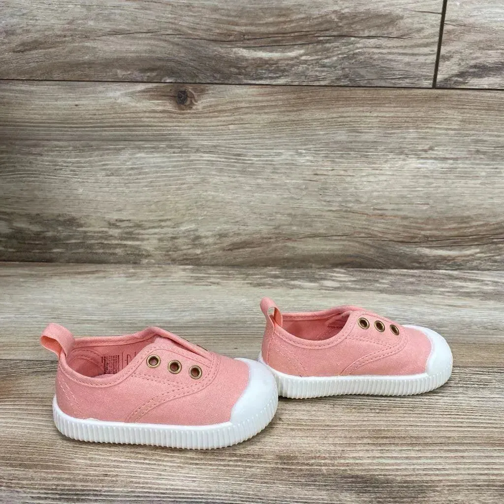 H&M Bump Toe Canvas Sneakers sz 4/5c