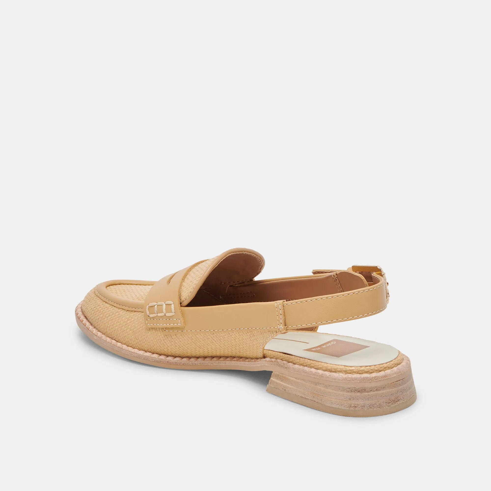 HARDI LOAFERS LT NATURAL RAFFIA