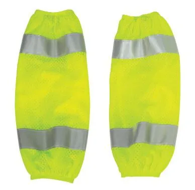 Hi-Vis Lime Mesh Gaiters - Pair