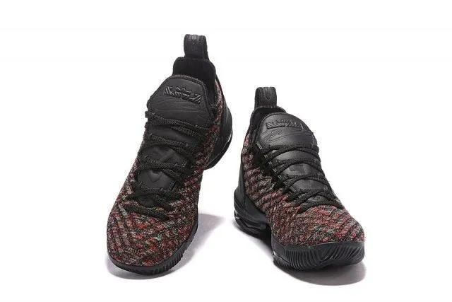 High-enD  LeBron 16 Black/Multi-Color Men's Sneakers