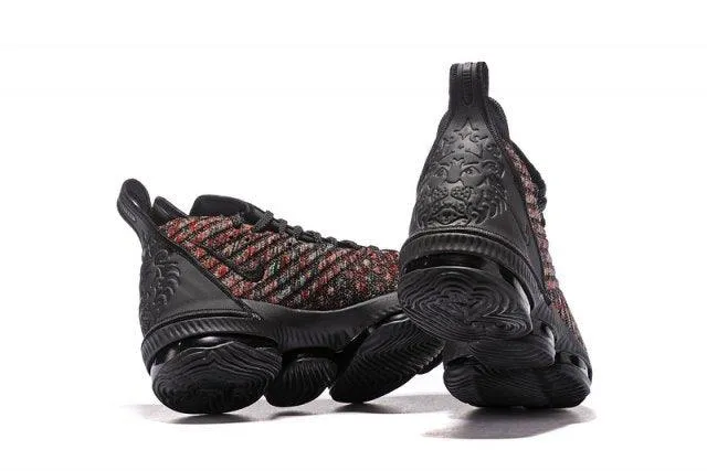 High-enD  LeBron 16 Black/Multi-Color Men's Sneakers