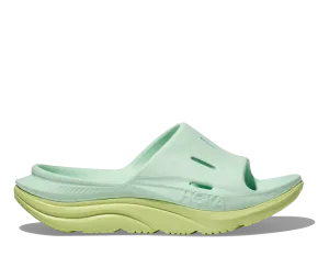 Hoka' Men's Ora Recovery Slide 3 - Aqua Breeze / Celery Juice