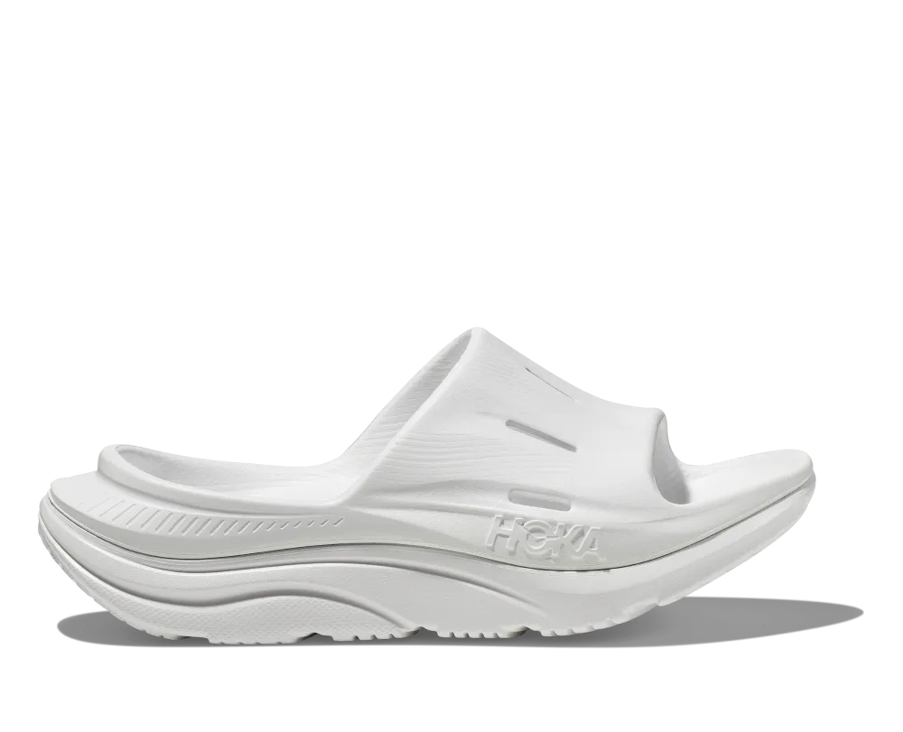 Hoka' Men's Ora Recovery Slide 3 - White / White