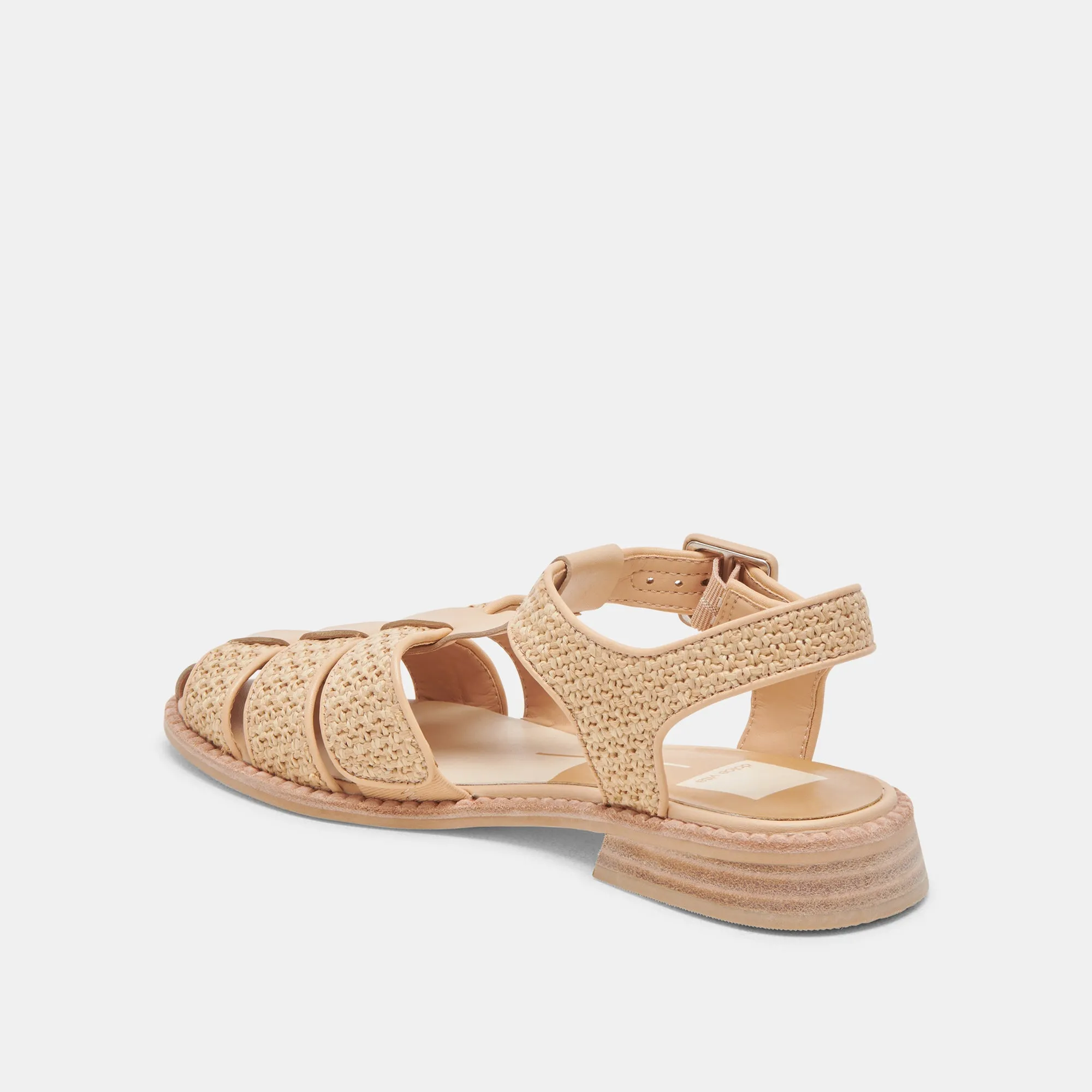 HOLIS SANDALS LT NATURAL RAFFIA