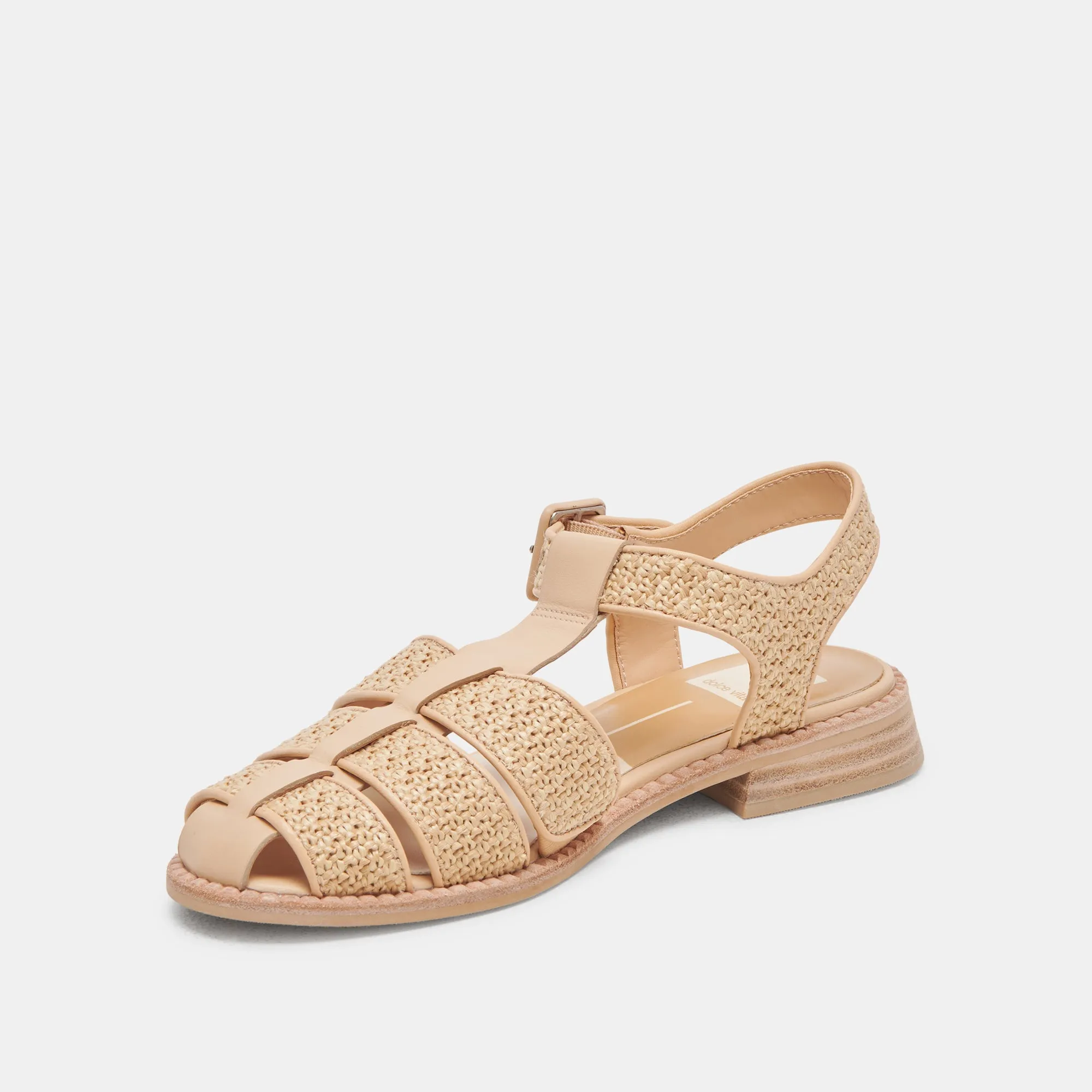 HOLIS SANDALS LT NATURAL RAFFIA