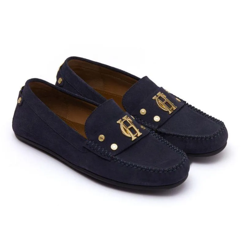 Holland Cooper Ladies Driving Loafer - Ink Navy