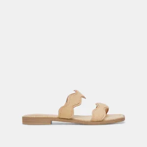 ILVA SANDALS LT NATURAL RAFFIA