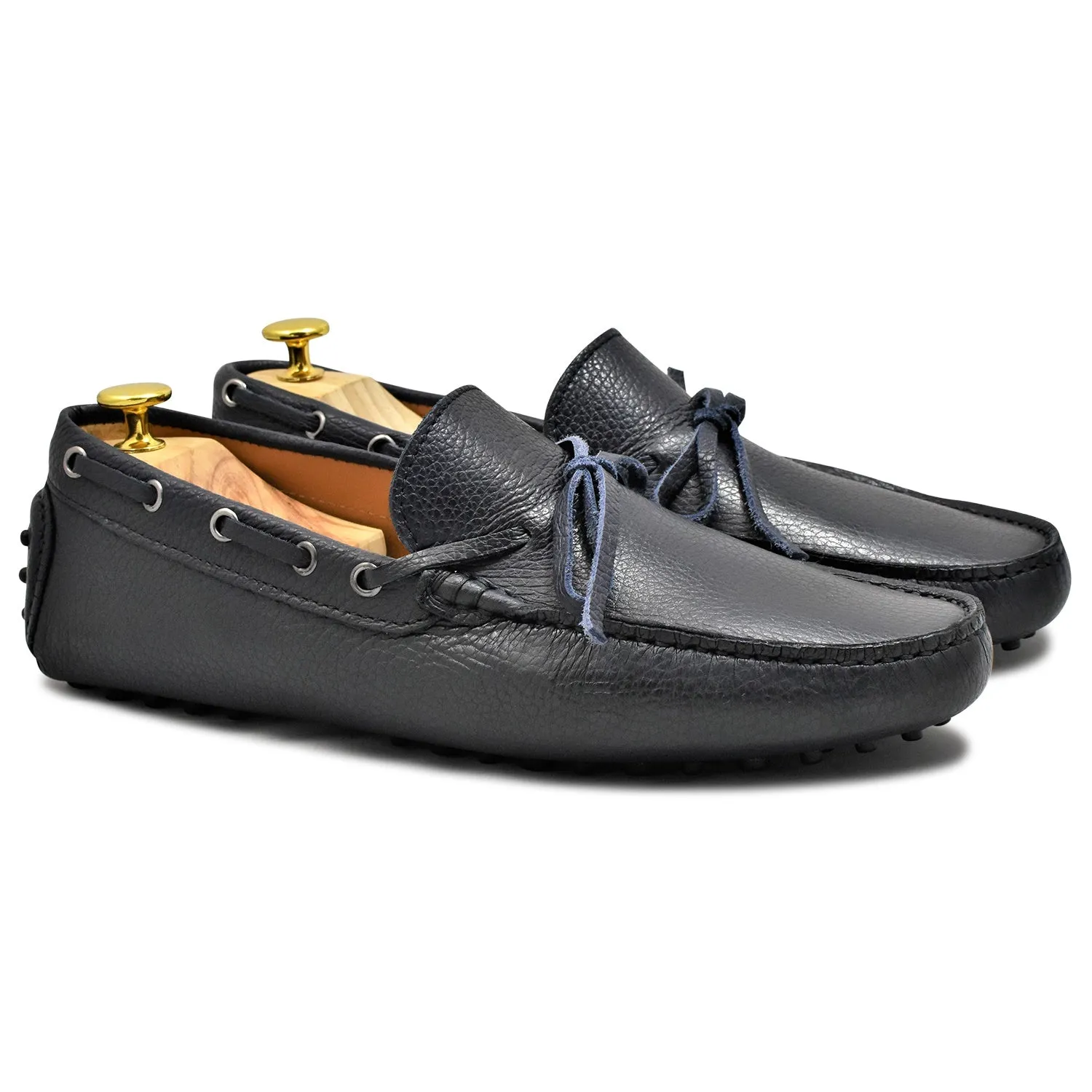 Imola - Navy Leather