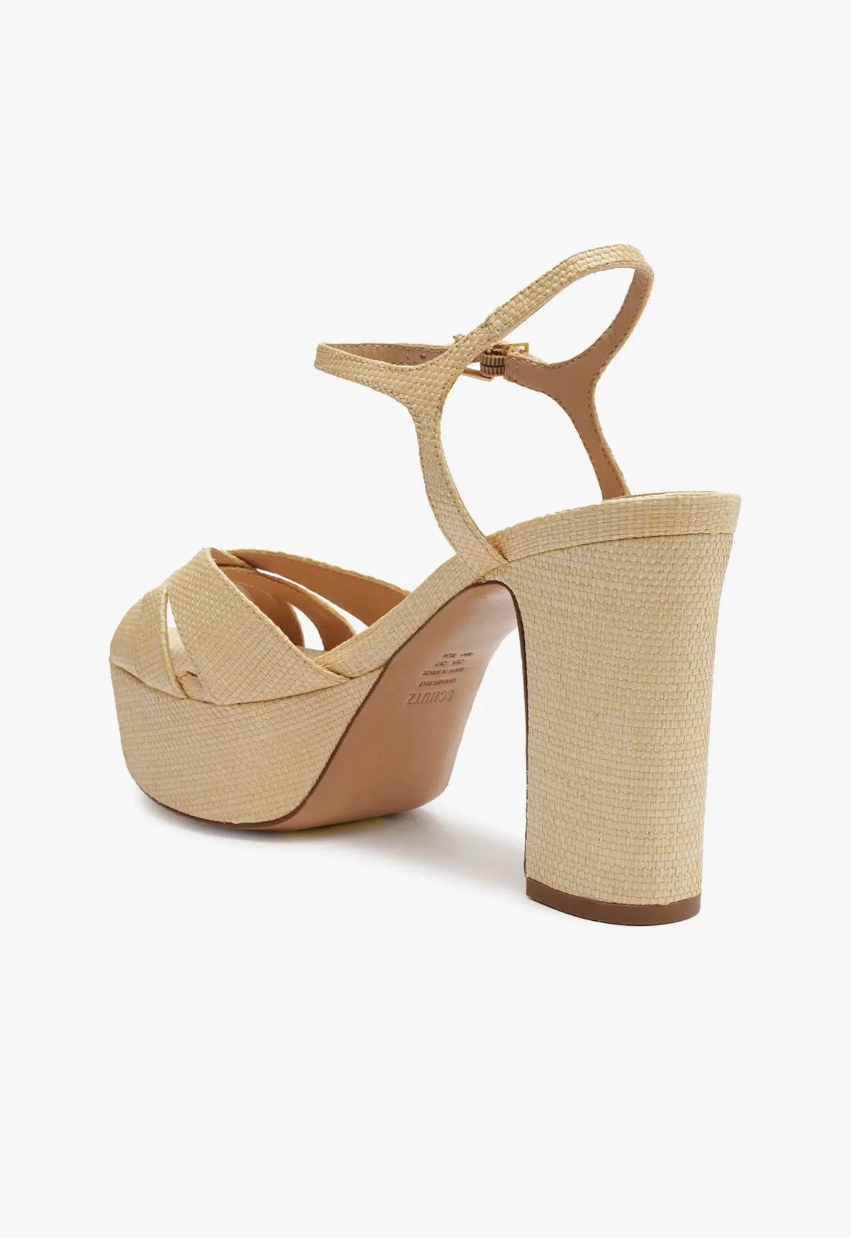 Keefa Raffia Sandal