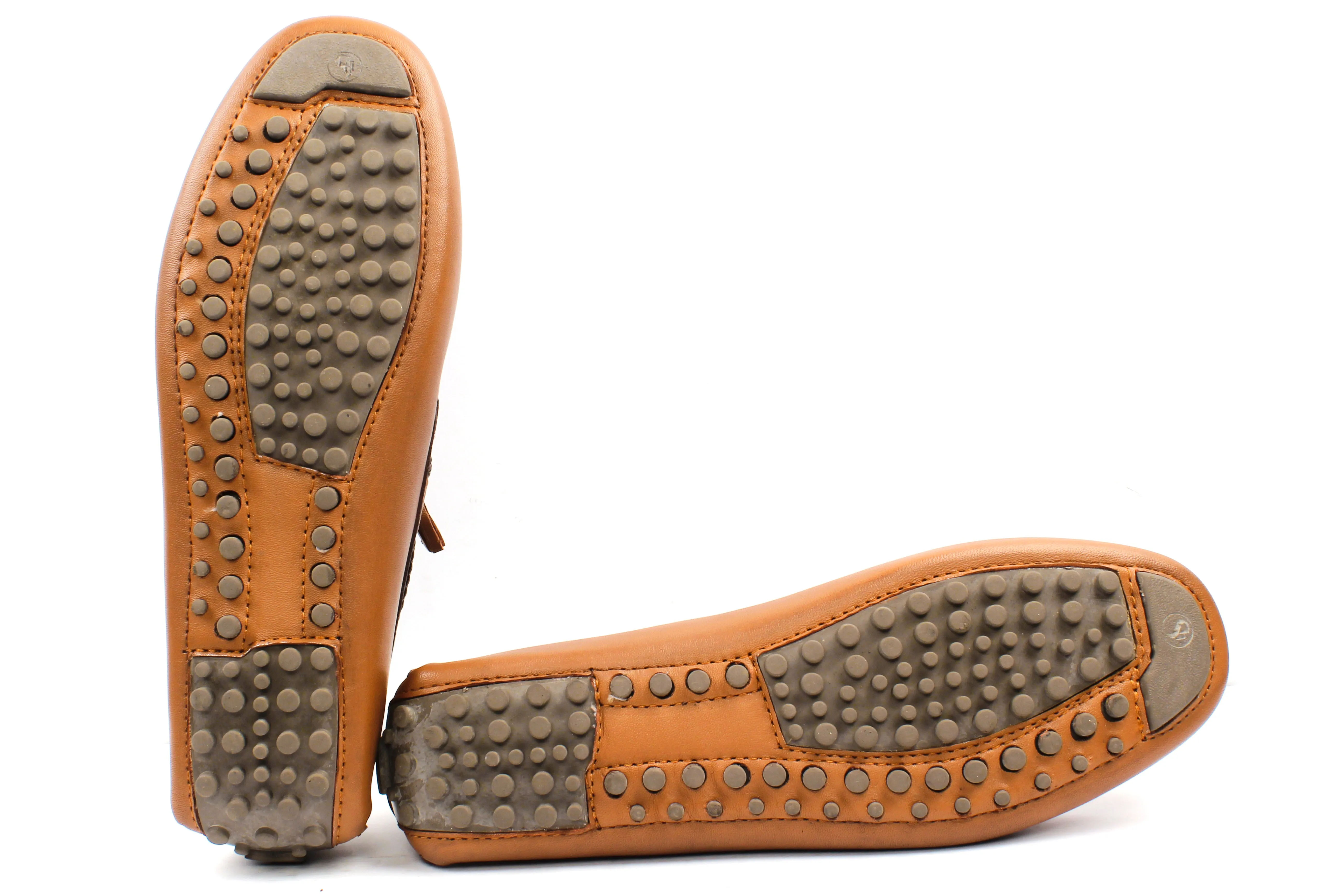 Klap Tan Driving Loafers