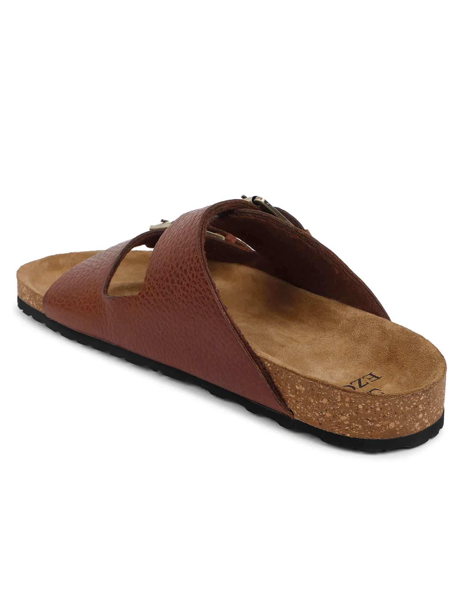 Leather Brown sandal for men