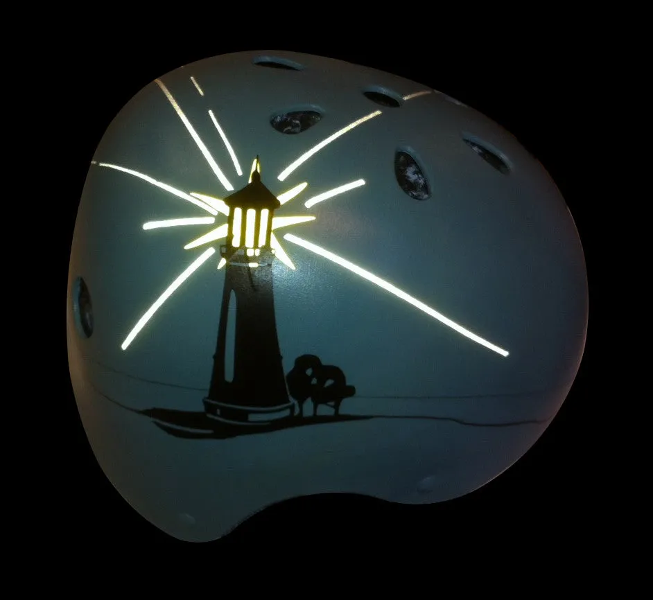 Lighthouse (Reflective!) Bike Helmet