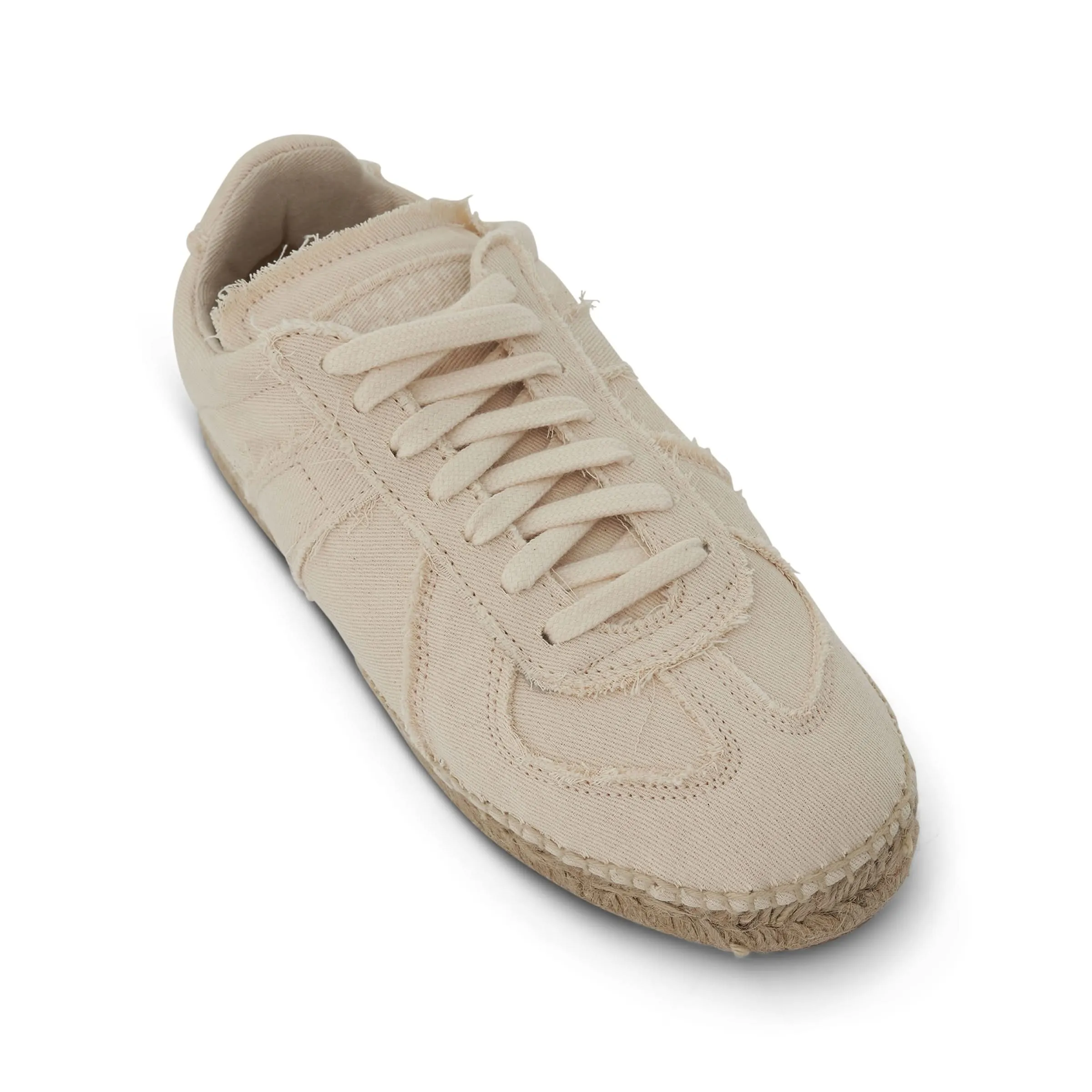 Low Sneaker in Birch White