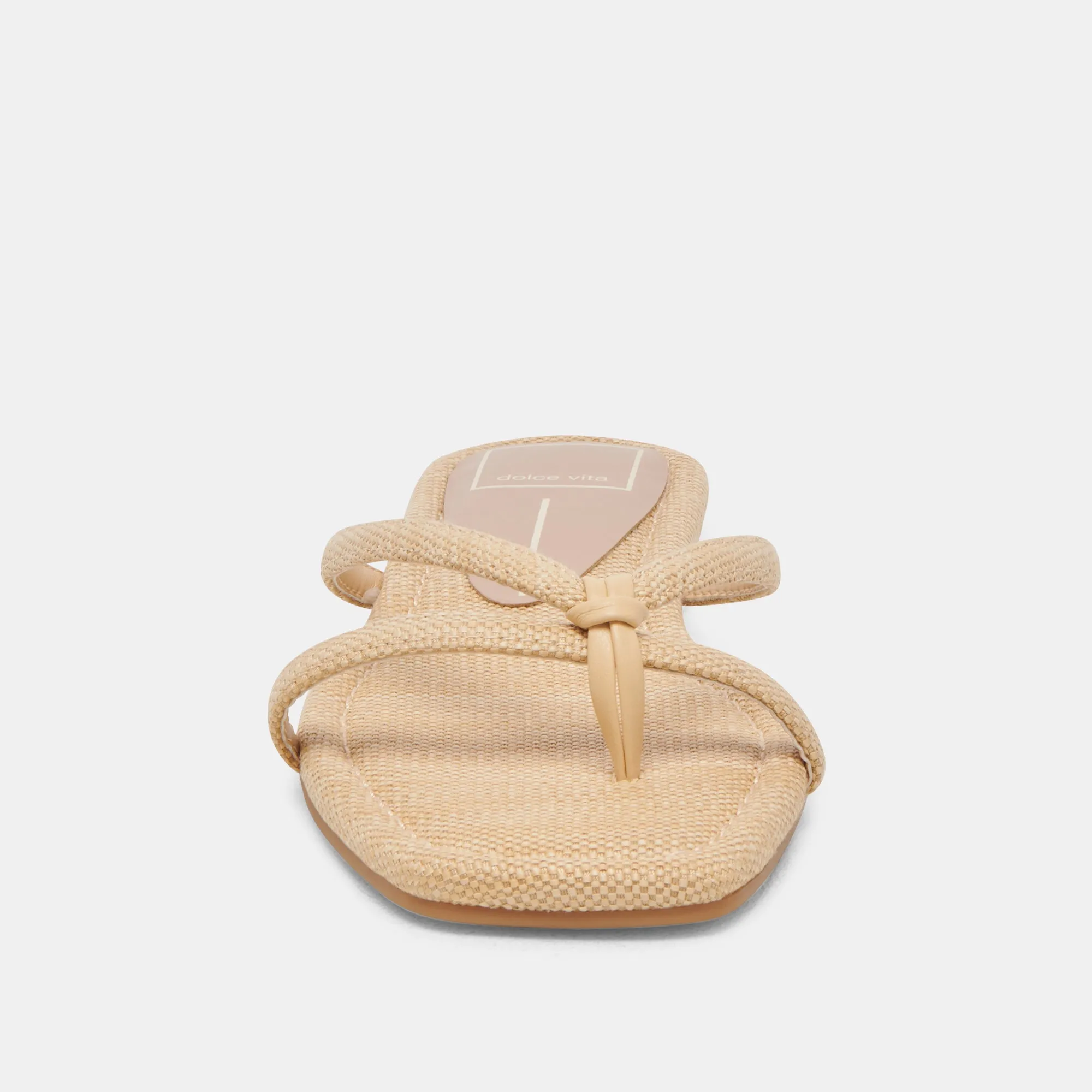 LUCCA SANDALS NATURAL RAFFIA