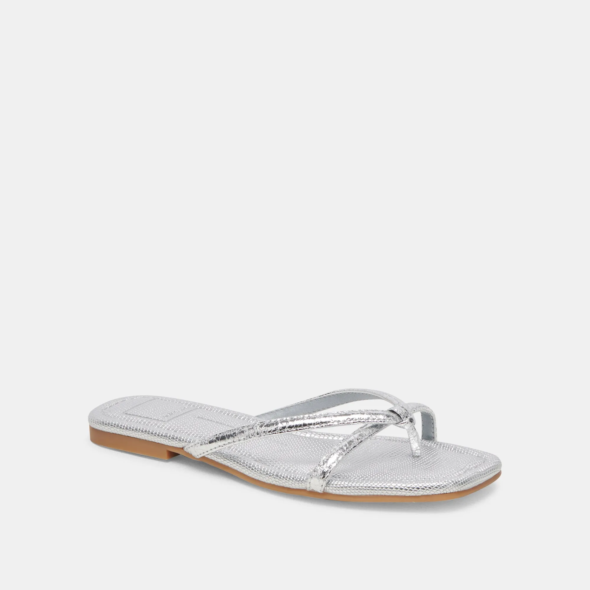 LUCCA SANDALS SILVER DISTRESSED STELLA