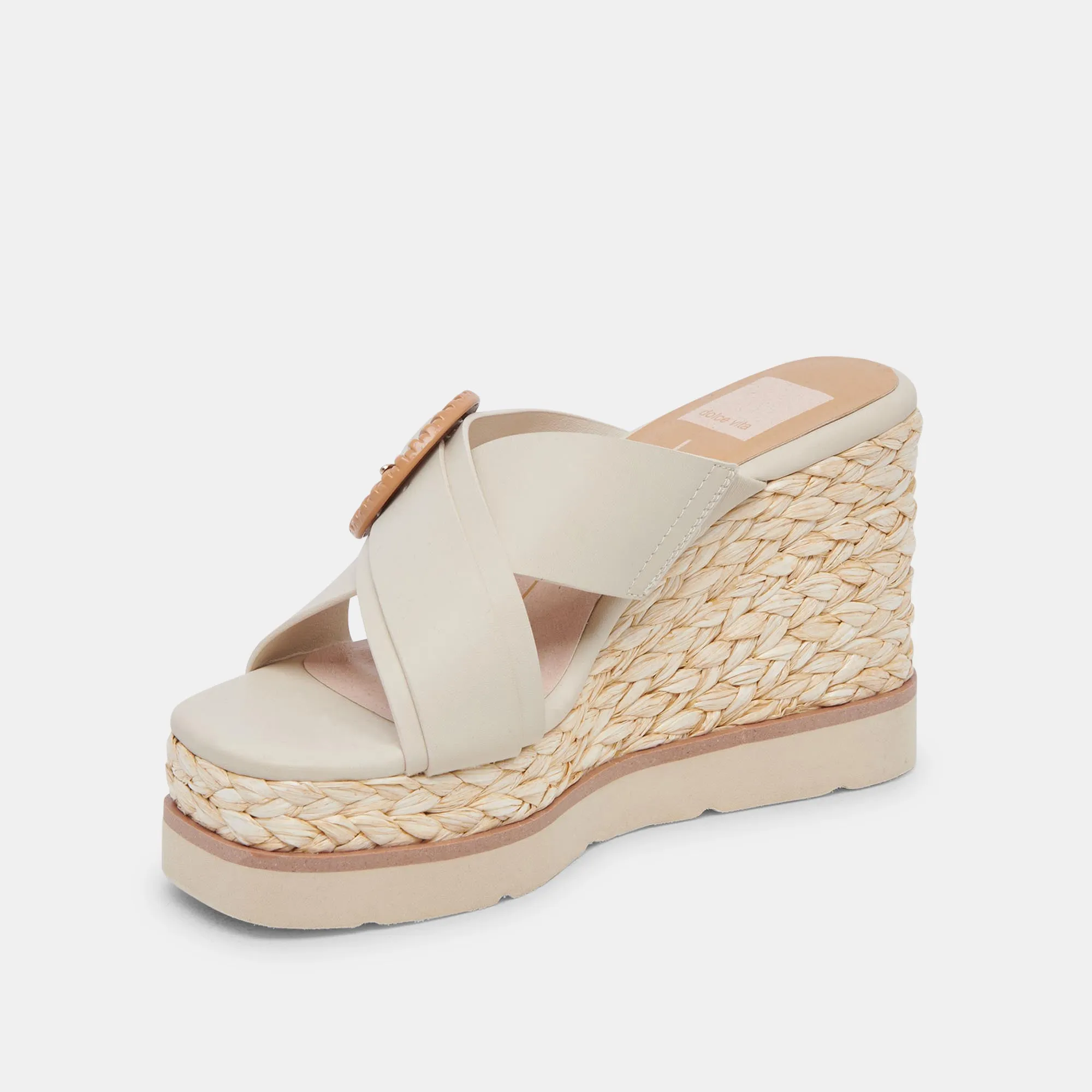 LUIZ WEDGES IVORY STELLA