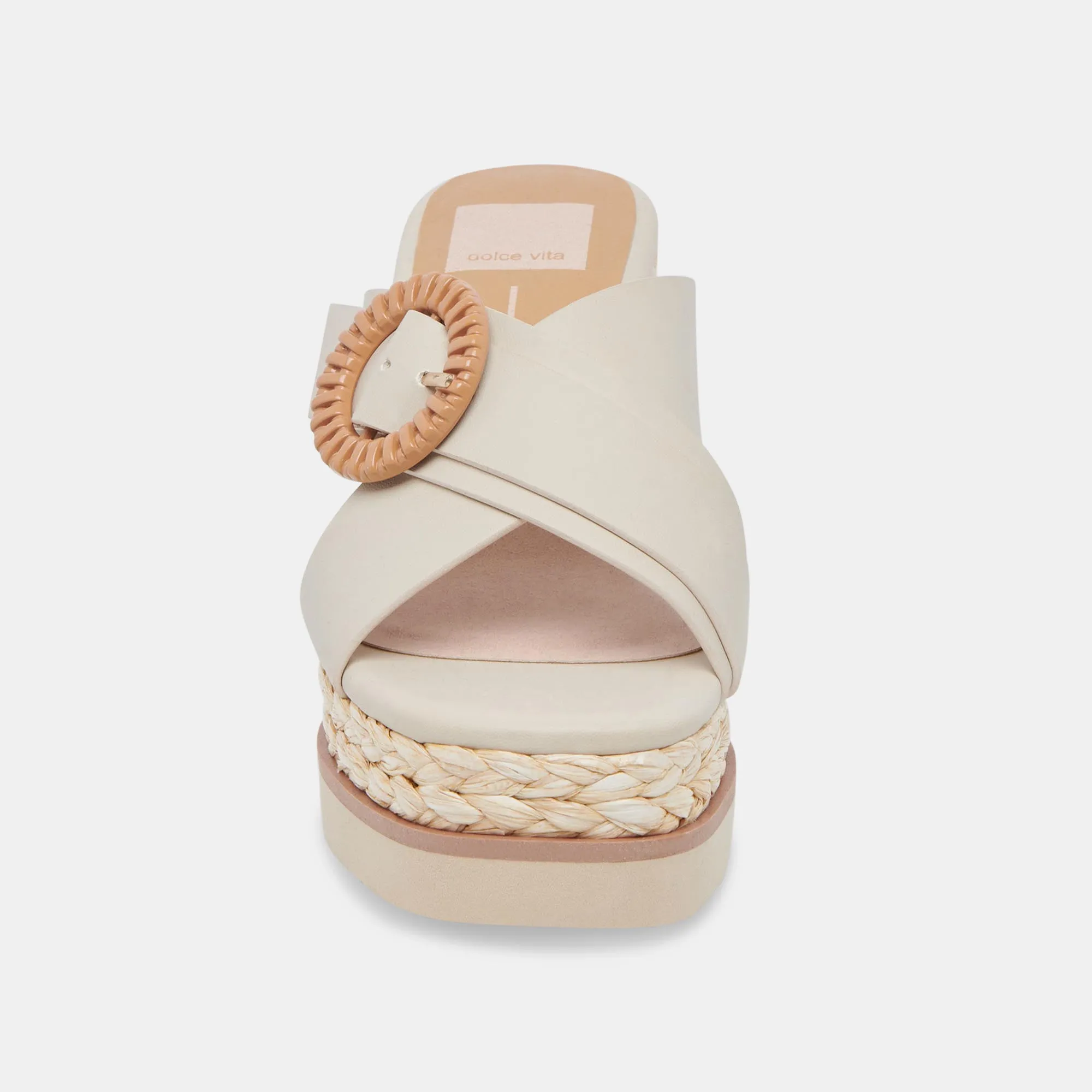 LUIZ WEDGES IVORY STELLA