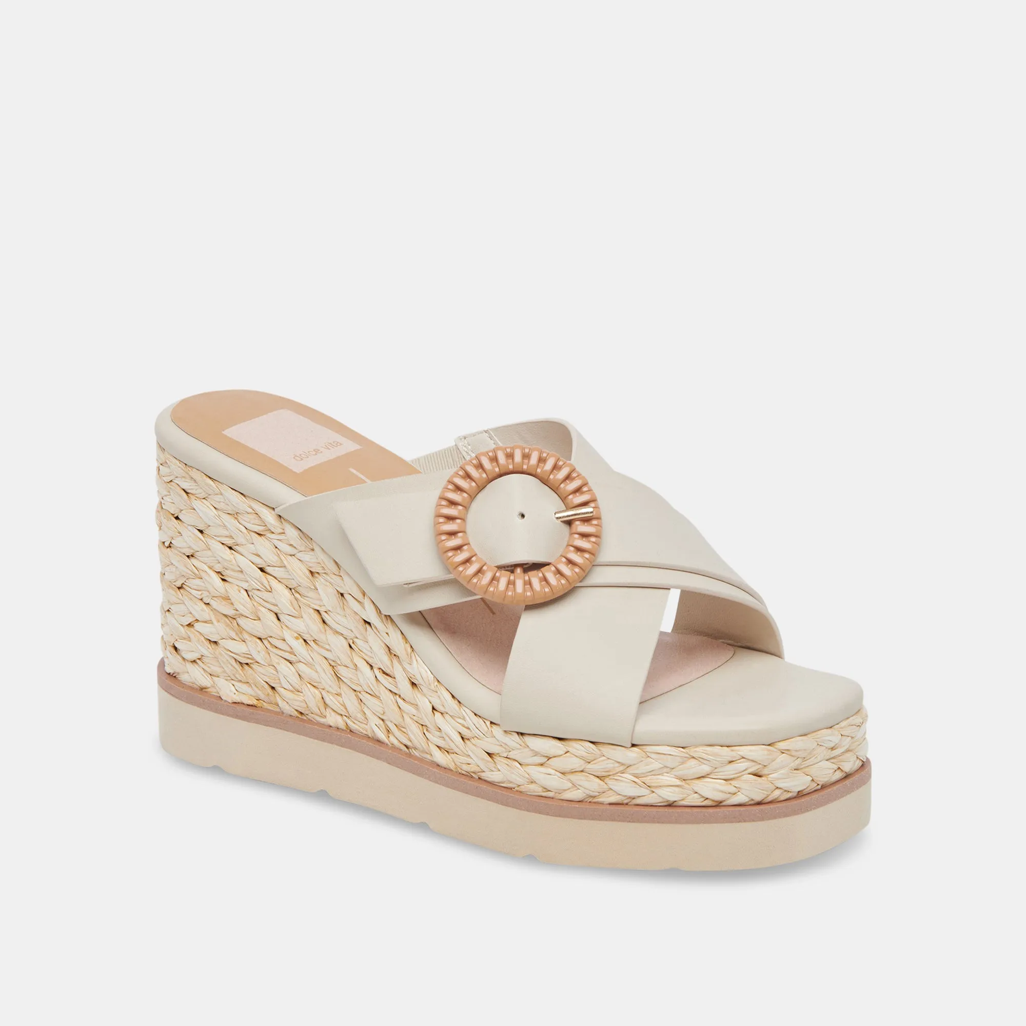 LUIZ WEDGES IVORY STELLA