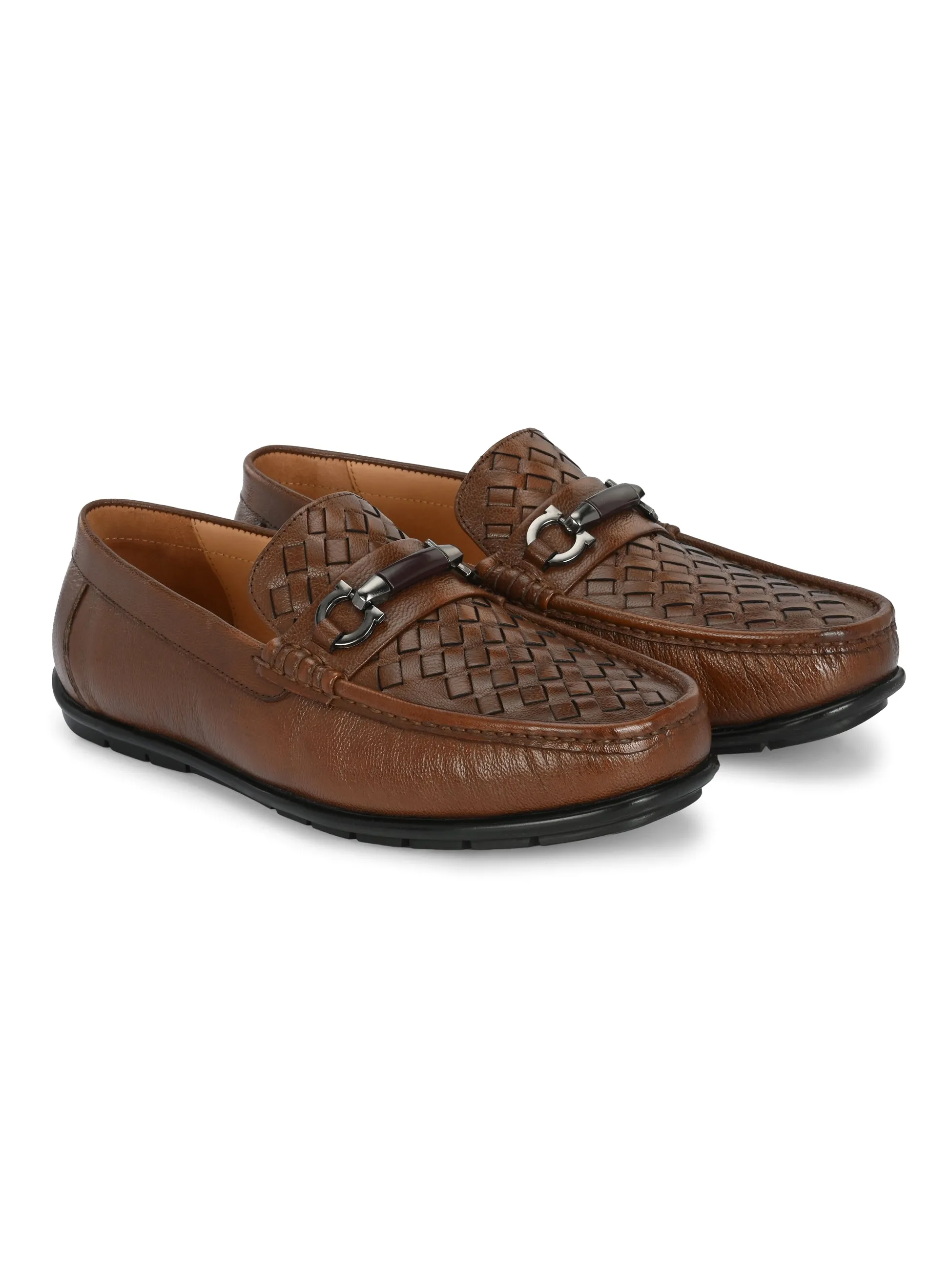 Magnus Tan Driving Loafers