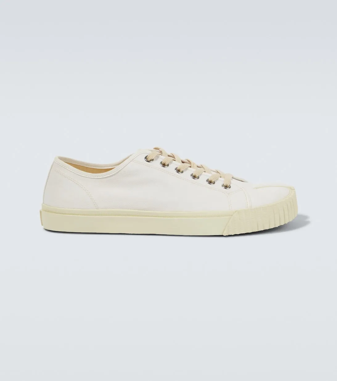 Maison Margiela canvas Tabi sneakers, white