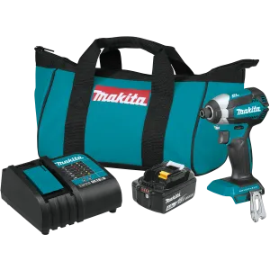 Makita XDT13SM1 18V LXT Lithium-Ion Brushless Cordless Impact Driver Kit