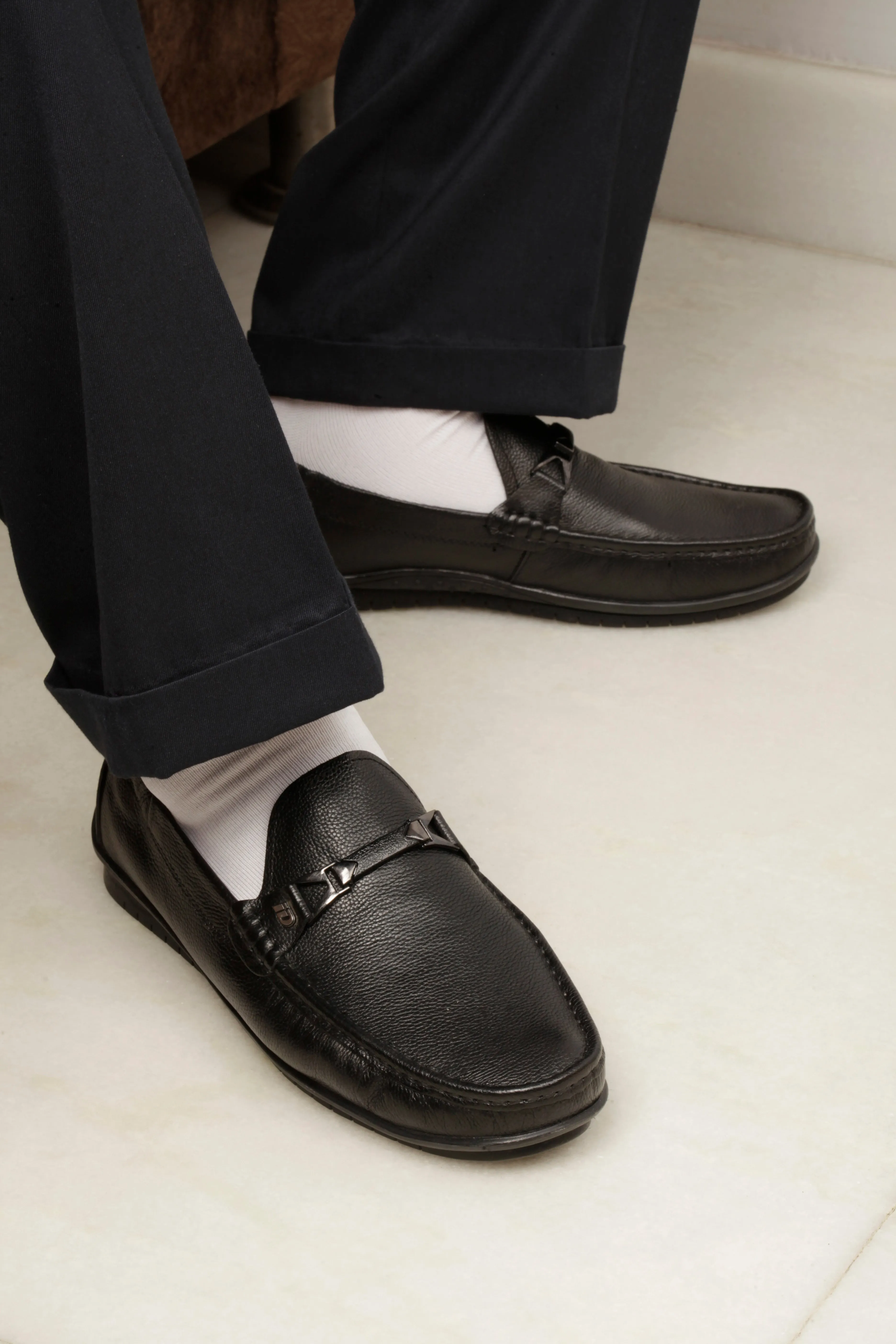 Men's Black All Day Comfort Casual Loafer (ID1060)