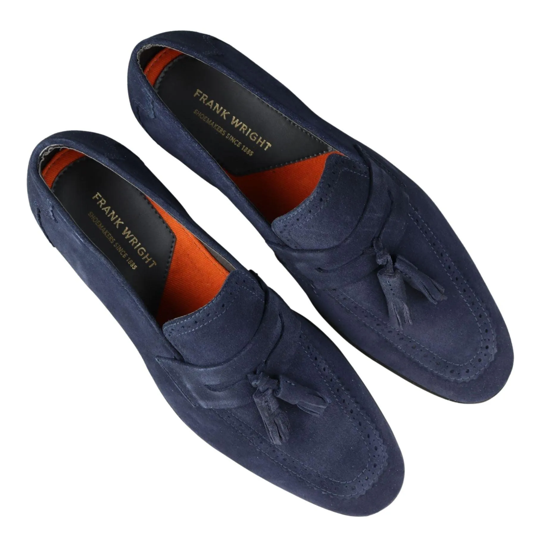 Mens Slip On Loafer Shoes Tassel Real Suede Smart Casual Dress Driving Classic