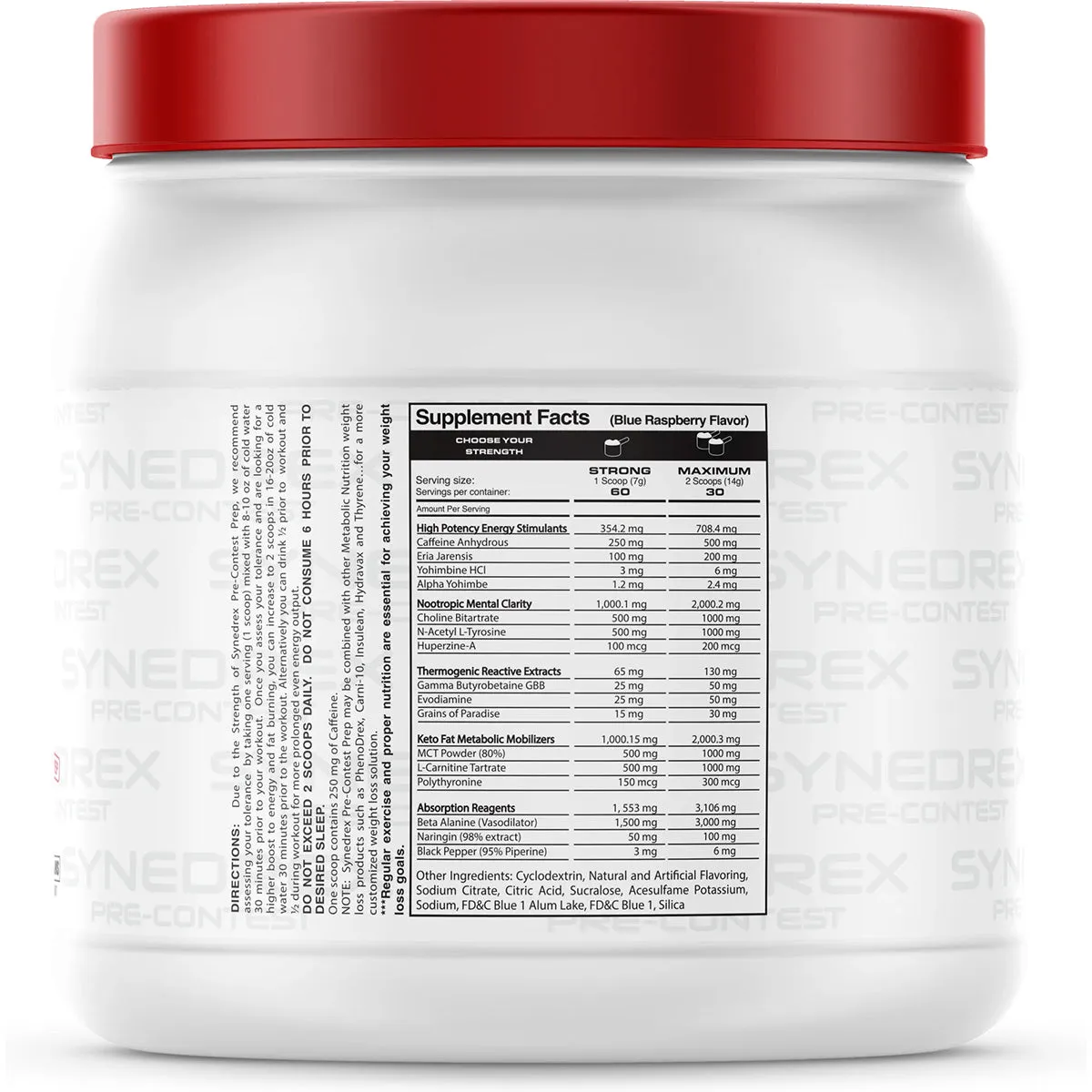 Metabolic Nutrition Synedrex Pre-Workout 30/60 Servings