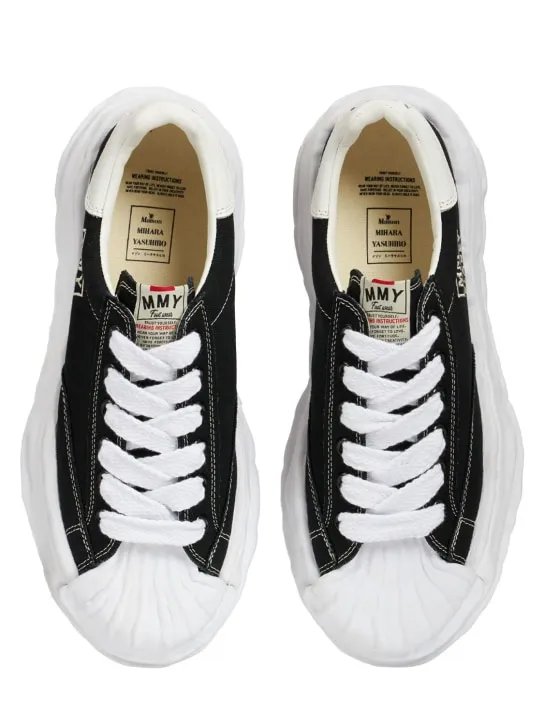 Mihara Yasuhiro   Blakey low canvas sneakers 