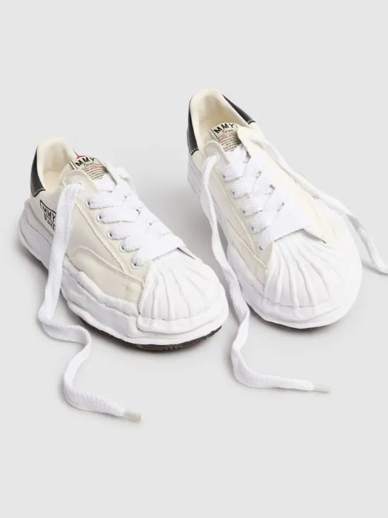 Mihara Yasuhiro   Blakey low canvas sneakers 