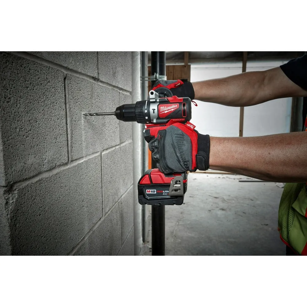 Milwaukee 2902-22 M18 Brushless 1/2" Hammer Drill Kit