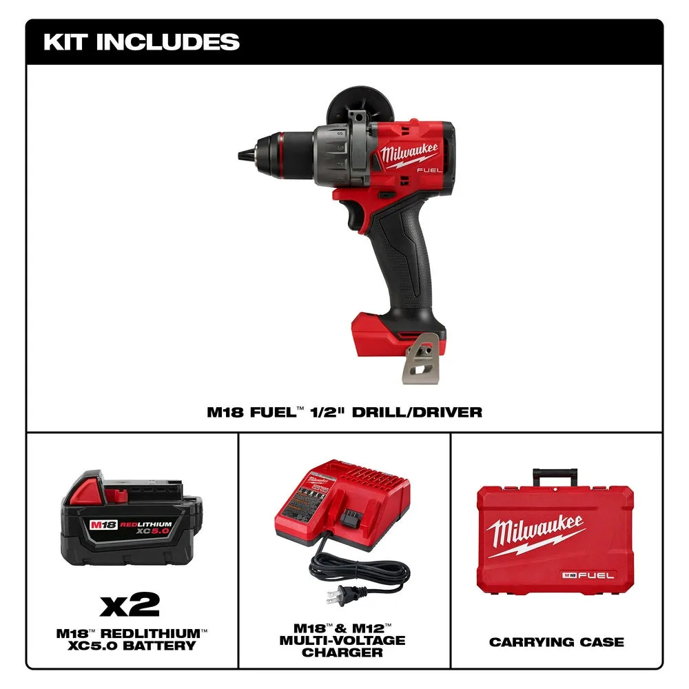 Milwaukee 2903-22 M18 FUEL 1/2" Drill/Driver Kit