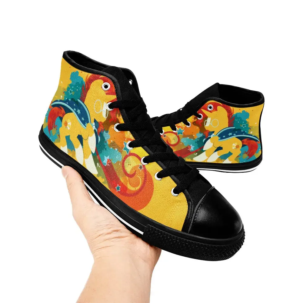 My Little Pony Friendship Is Magic Sunburst Shoes High Top Sneakers for Kids and Adults