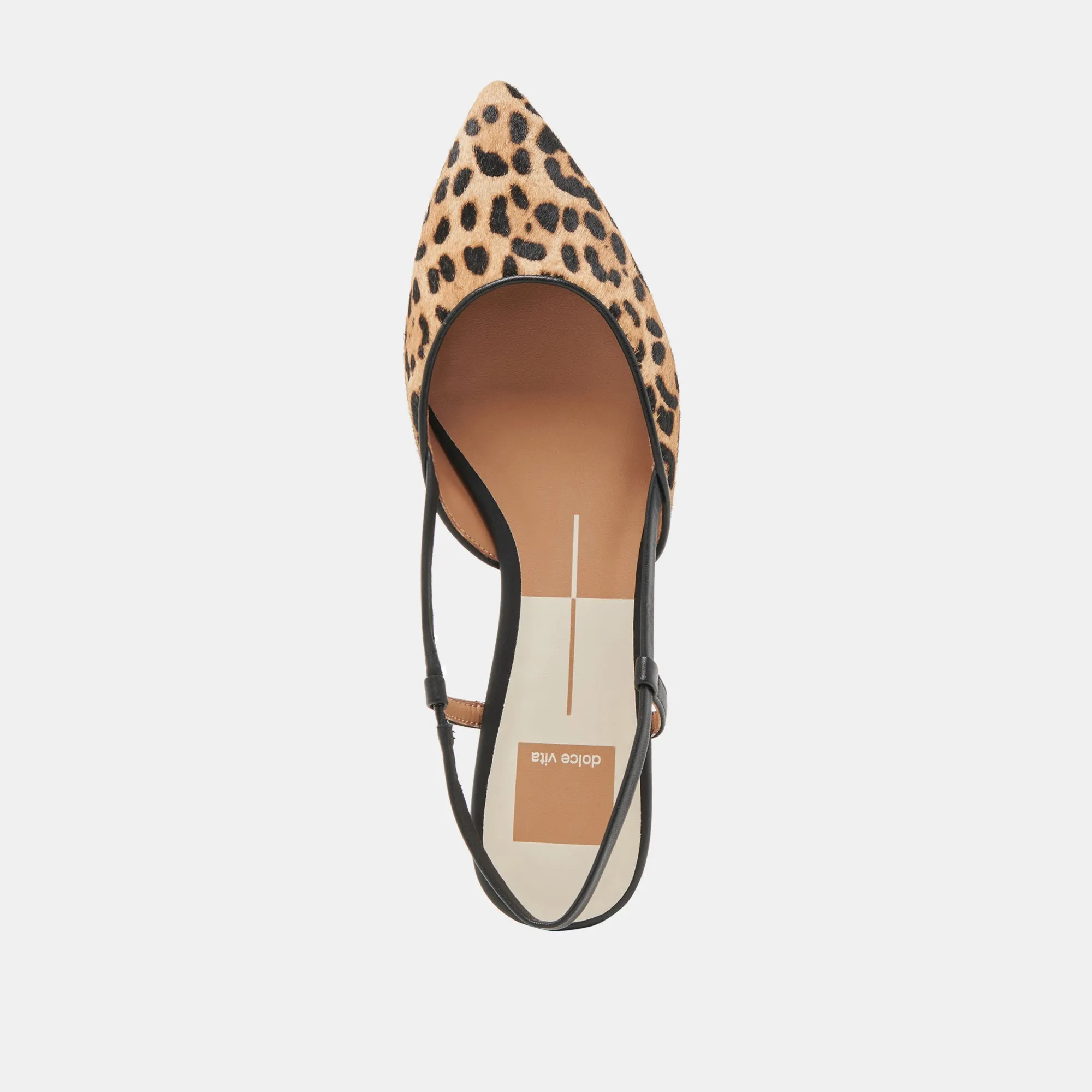 NARAH FLATS LEOPARD CALF HAIR