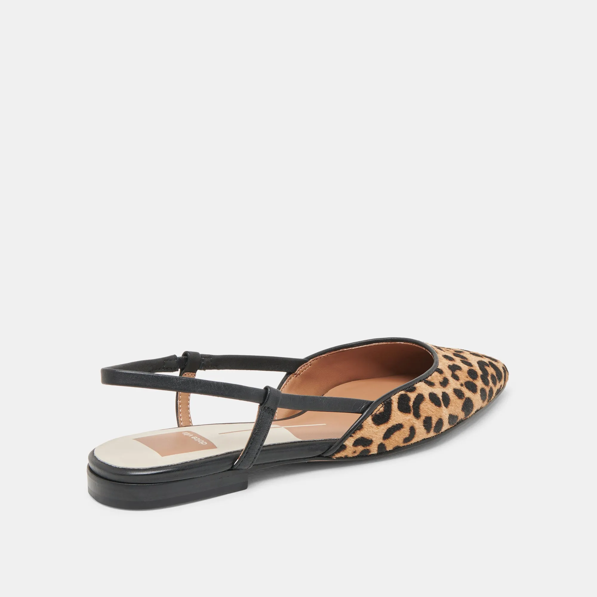 NARAH FLATS LEOPARD CALF HAIR