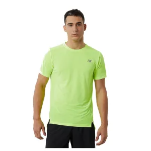 New Balance Accelerate Short Sleeve T Shirt (Men's) - Hi lite