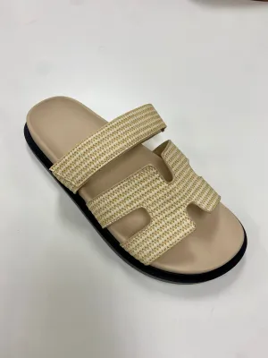 NEW!! The Lowkey Famous Slide in Raffia