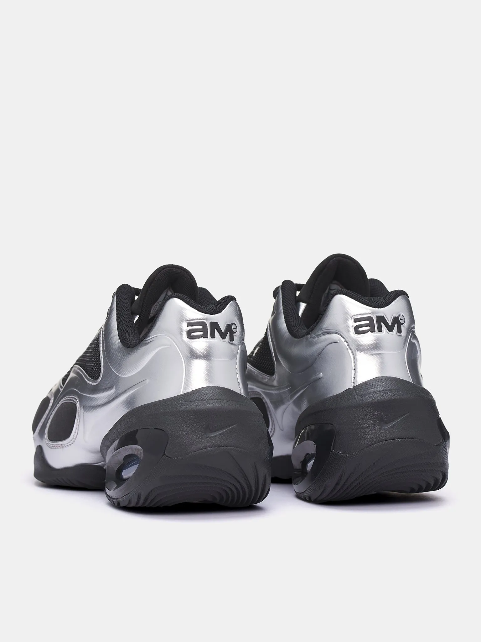 Nike Air Max Muse Sneakers   Shoelery (FV1920-001-BLACK-METALLIC-SILV)