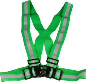 Nordic Grip Kids&#x27; Reflective Cross Belt Green | Buy Nordic Grip Kids&#x27; Reflective Cross Belt Green here | Outnorth