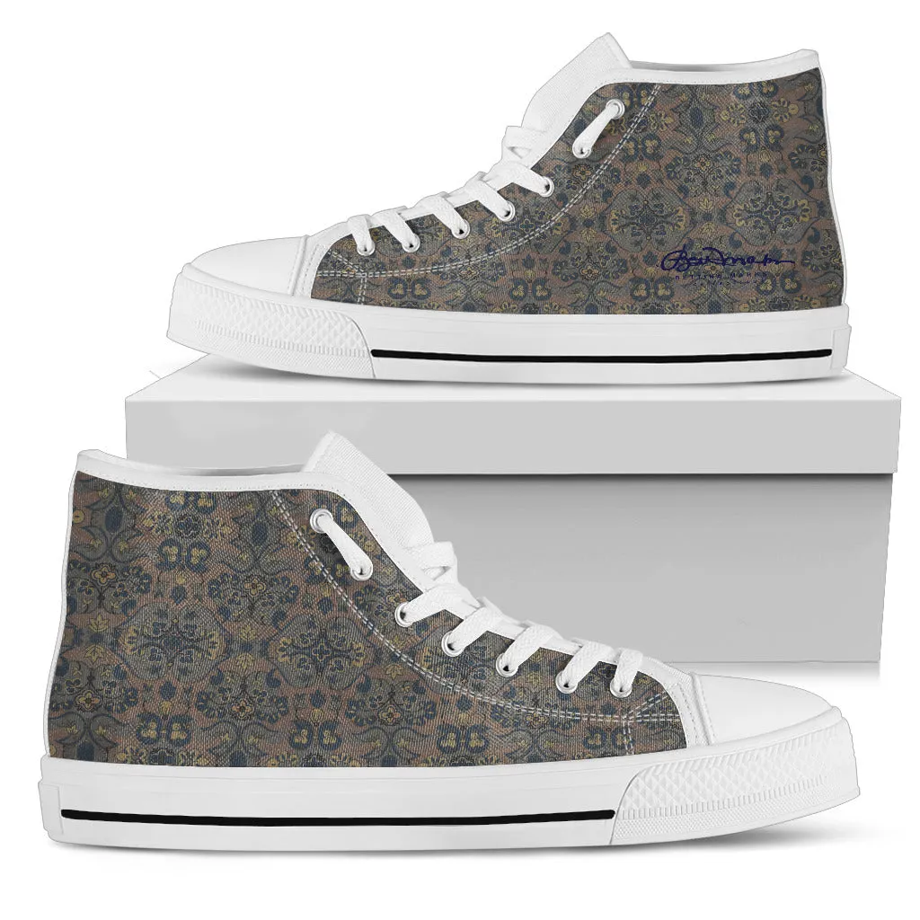 Not Quite Paisley High Top Sneakers