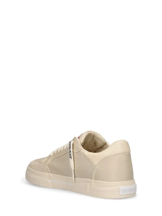 Off-White   New Low vulcanized canvas sneakers 