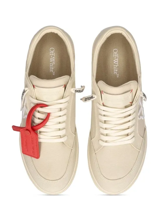 Off-White   New Low vulcanized canvas sneakers 