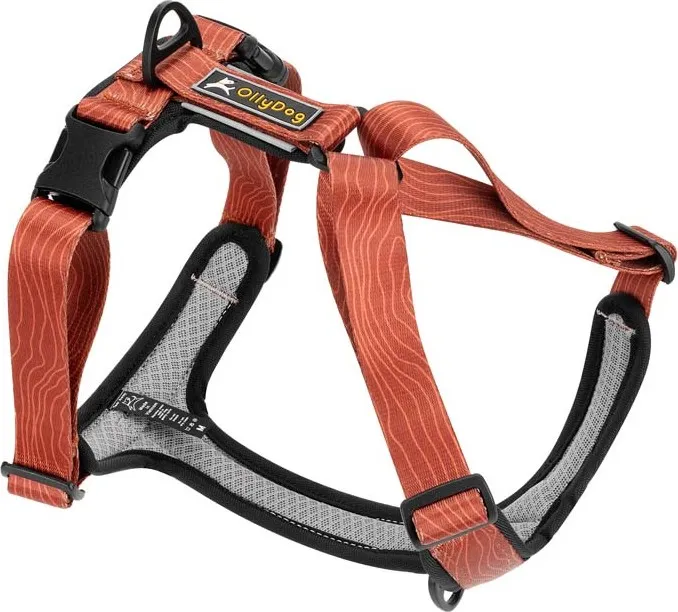 OllyDog Alpine Reflective Comfort Harness Clay | Buy OllyDog Alpine Reflective Comfort Harness Clay here | Outnorth