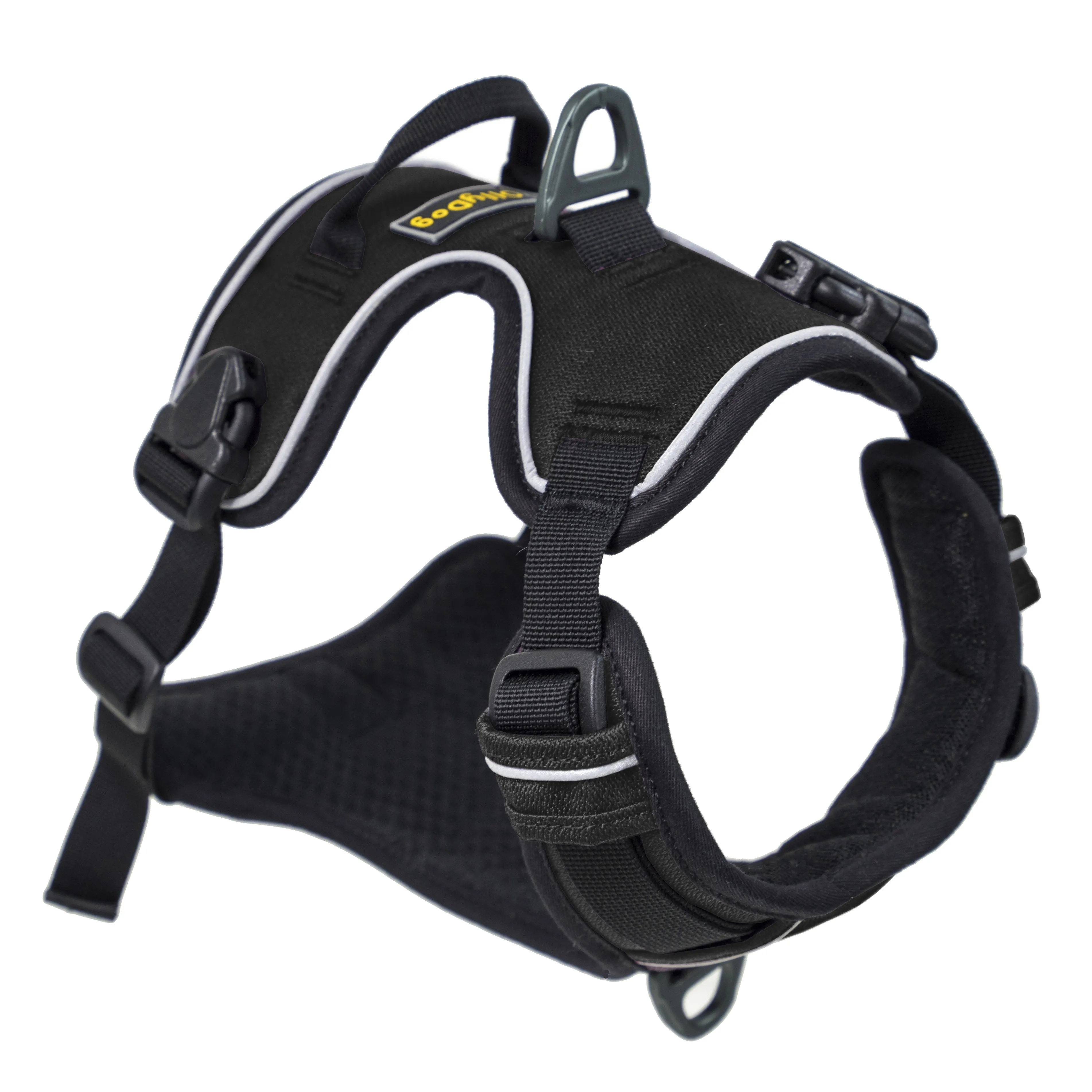 OllyDog Alpine Reflective Harness Raven | Buy OllyDog Alpine Reflective Harness Raven here | Outnorth