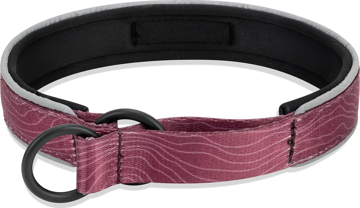 OllyDog Martingale Reflective Comfort Collar Rosewood | Buy OllyDog Martingale Reflective Comfort Collar Rosewood here | Outnorth