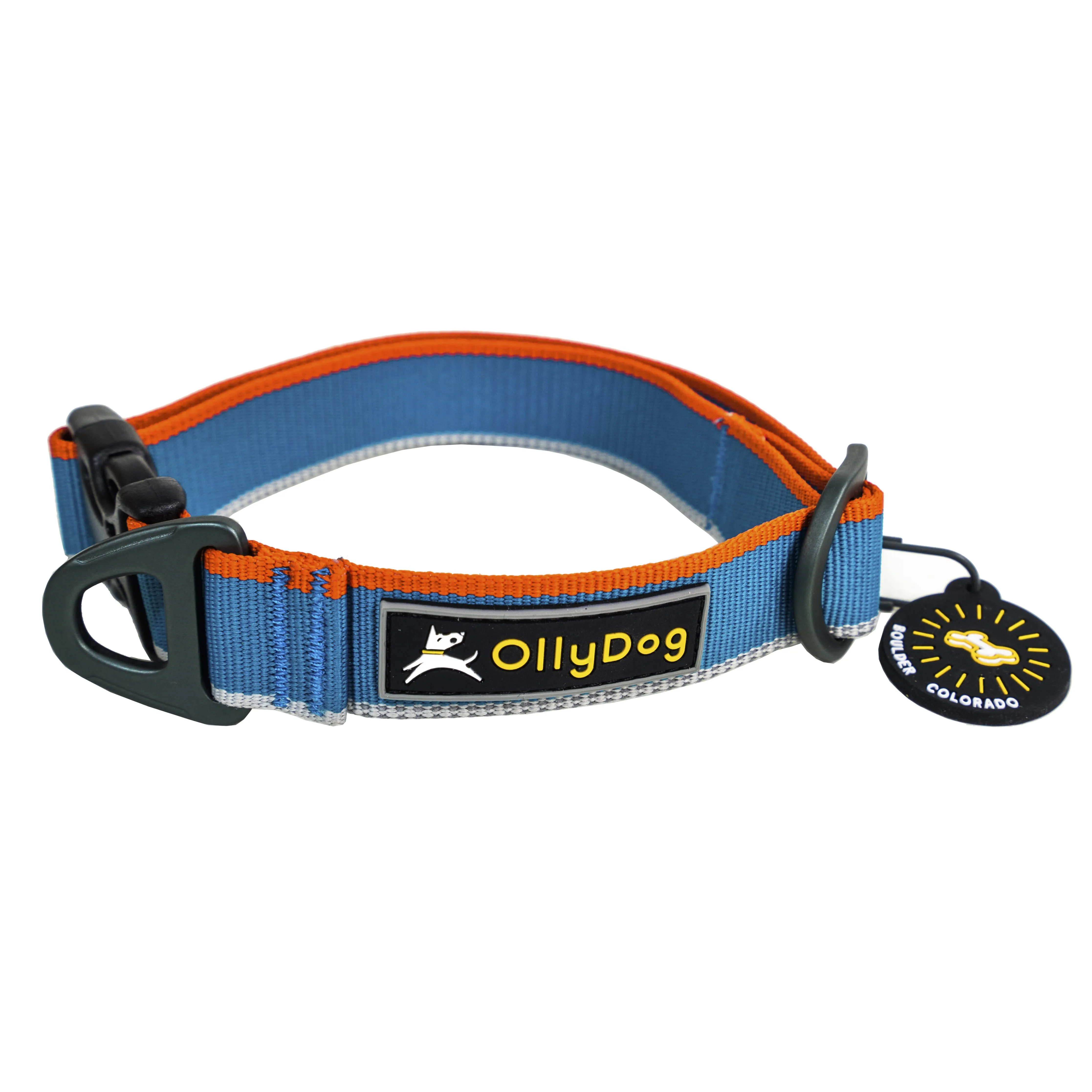 OllyDog Urban Trail Reflective Collar Air Blue | Buy OllyDog Urban Trail Reflective Collar Air Blue here | Outnorth