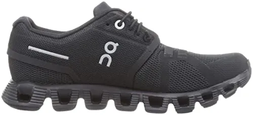 ON Cloud Womens Shoes All Black Cloud 5 Sneakers