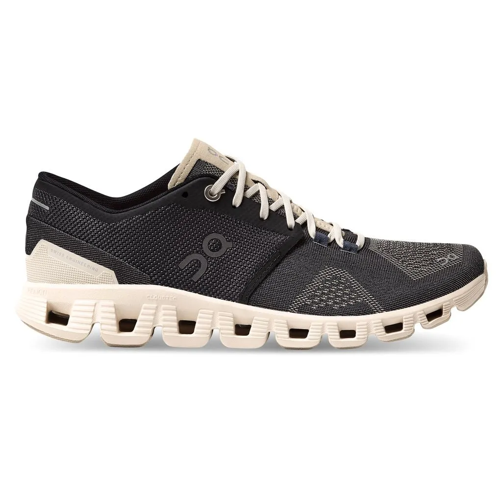 'On Running' Women's Cloud X - Black / Pearl