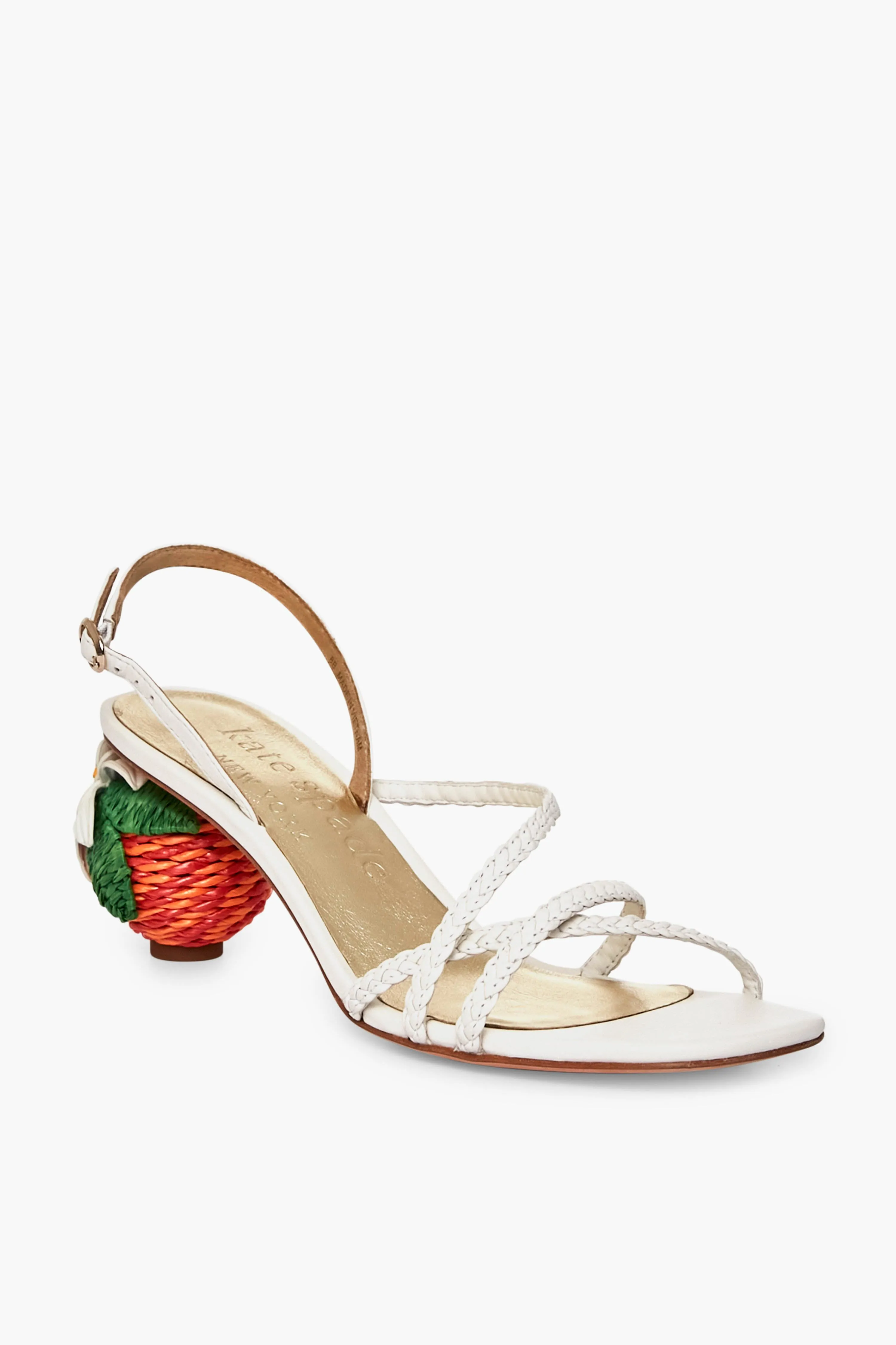 Optic White Valencia Blossom Sandal