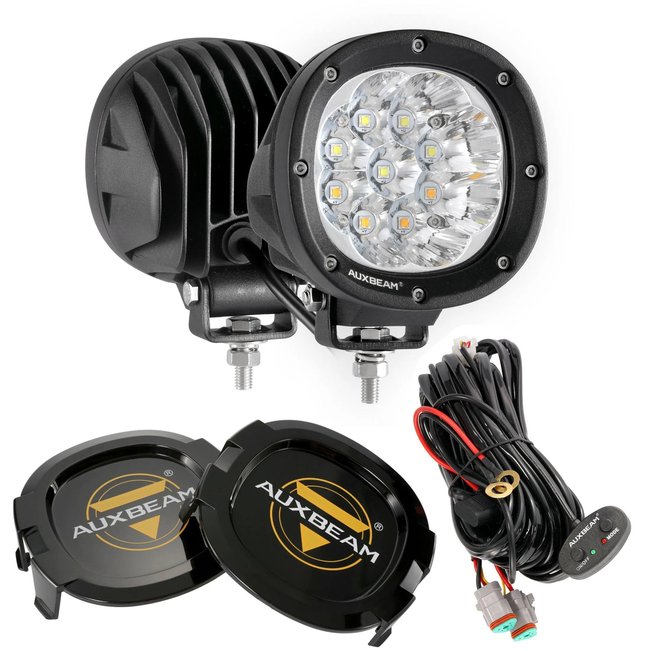 P4 Series | 4 Inch 90W 9000LM 6 Modes LED Pods Driving Lights